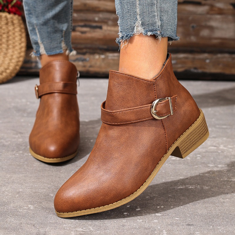 Women Formal Wear With Shoes - Damskie botki na jesień i zimę
