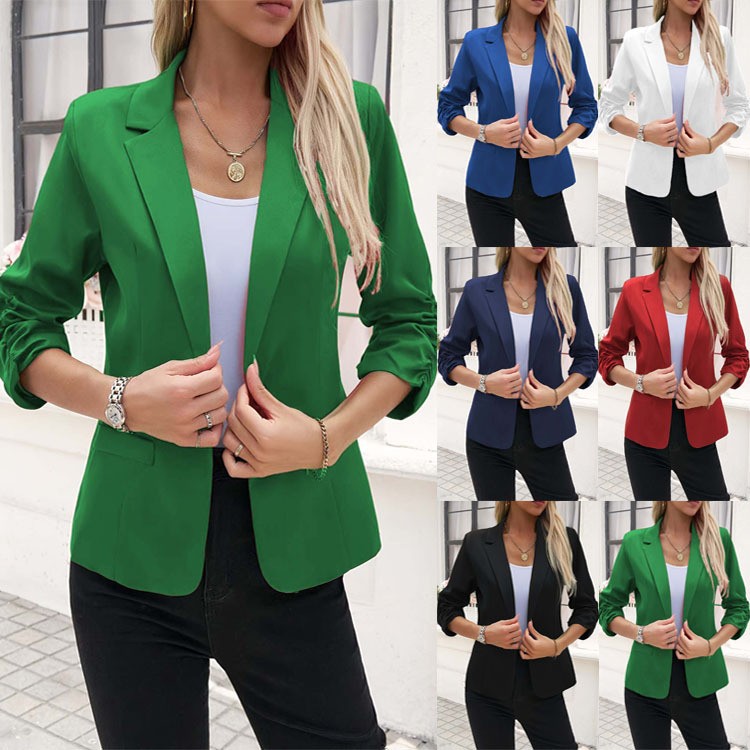 Women'S Formal Wear Jackets - Nowa europejska i amerykańska damska marynarka