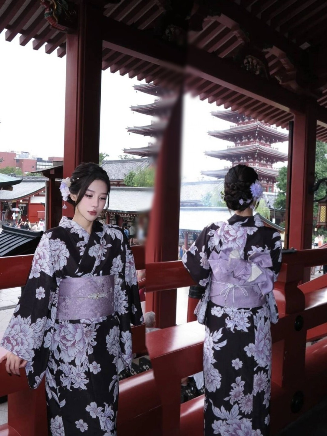 Women Formal Wear Photoshoot - Tradycyjny japoński szlafrok kimono, ulepszony kostium