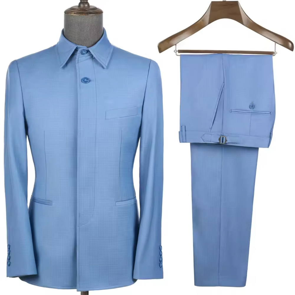 Tailored Coat Wool - Szyte na miarę garnitury safari dla