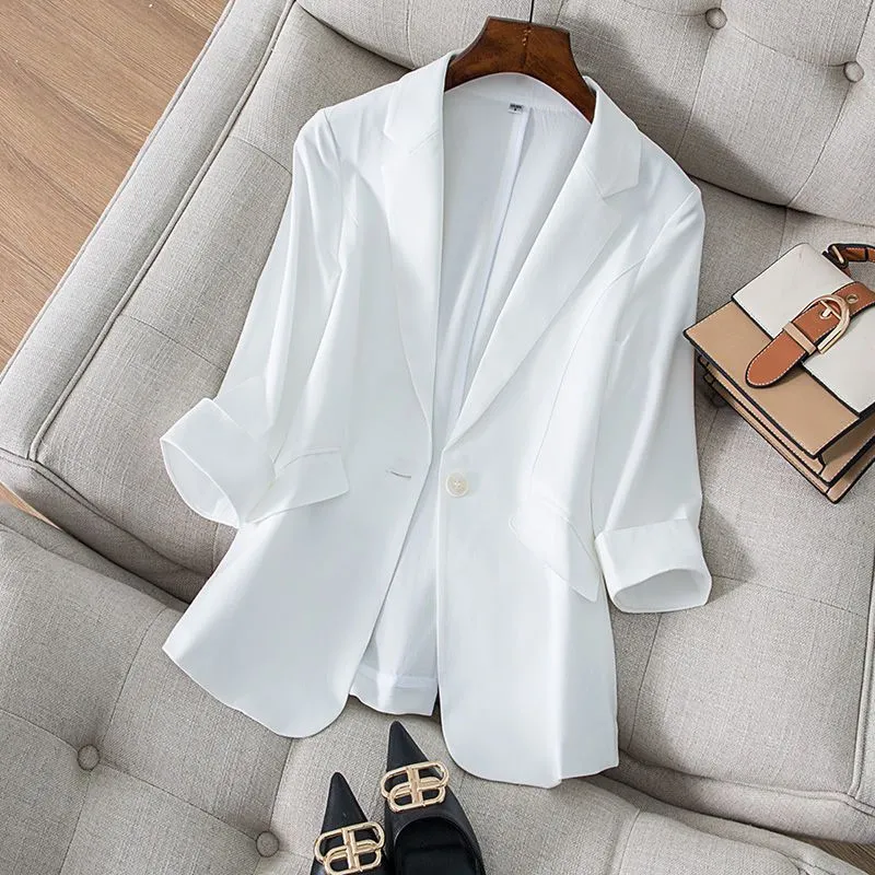 Women'S Formal Wear Plus Size - Kurtka damska odzież Slim Fit diamentowy