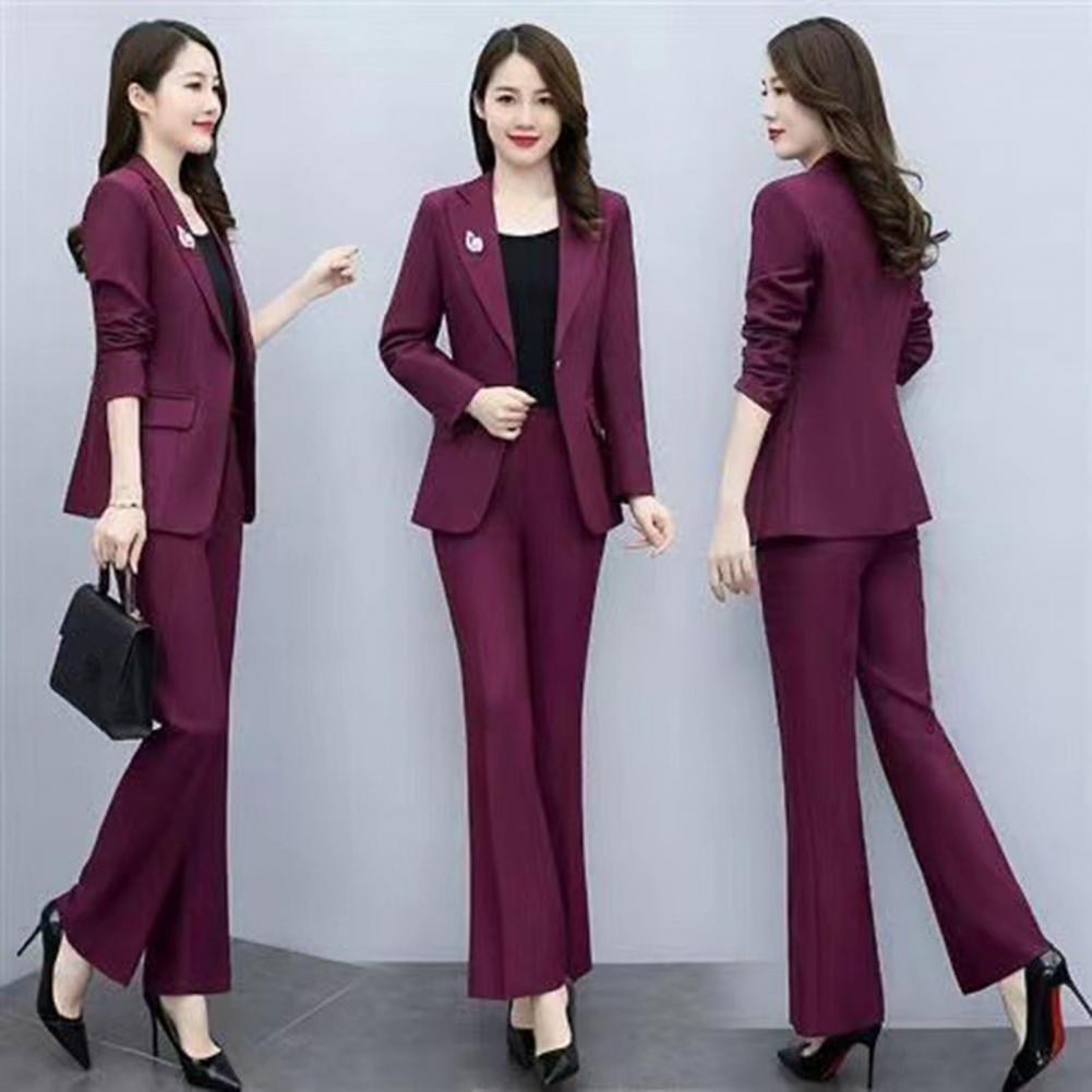 Women'S Formal Wear Jackets - Damski elegancki komplet: marynarka i spodnie,