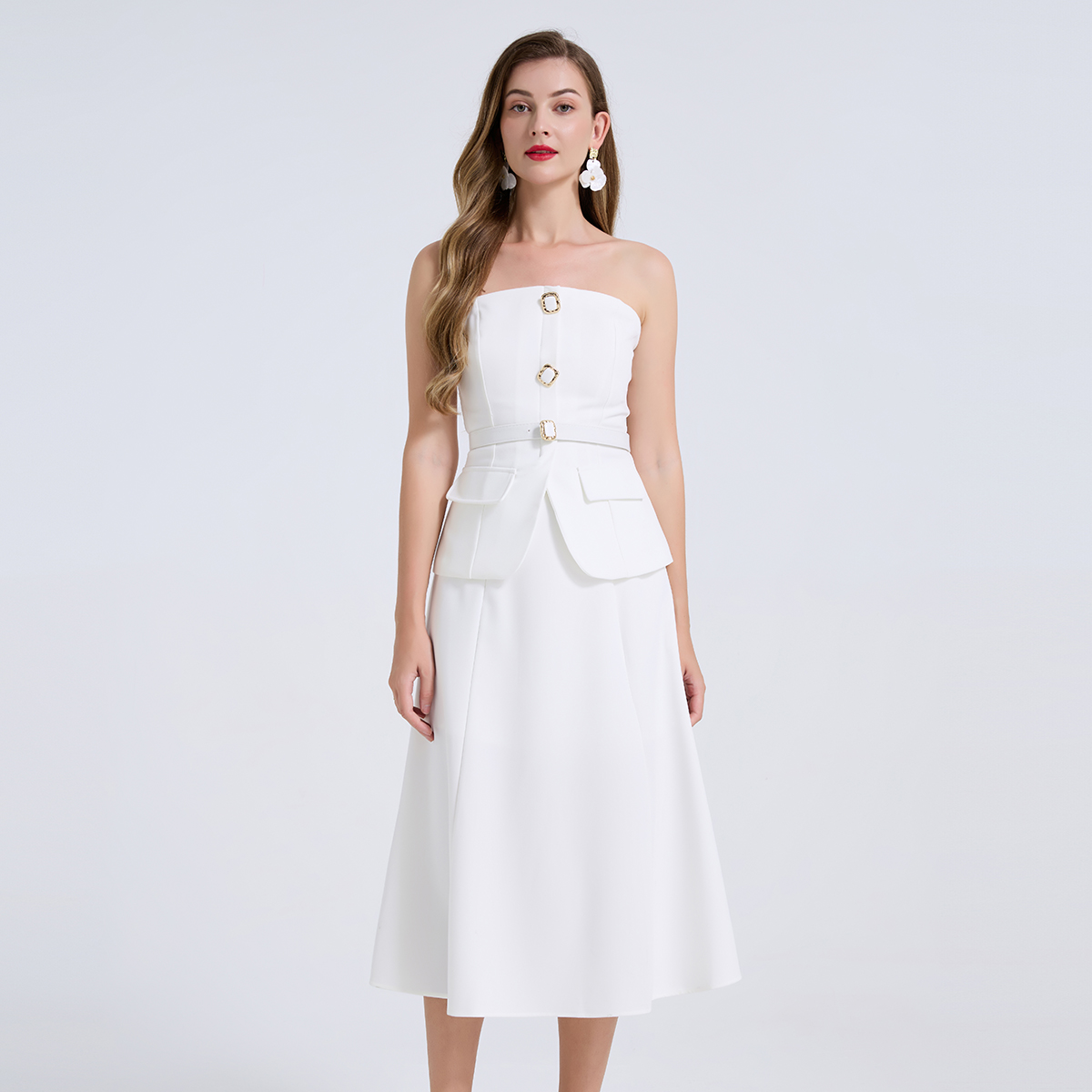 Dwuczęściowy Zestaw Damski Ele – Women Formal Wear For Meeting recenzja i cena