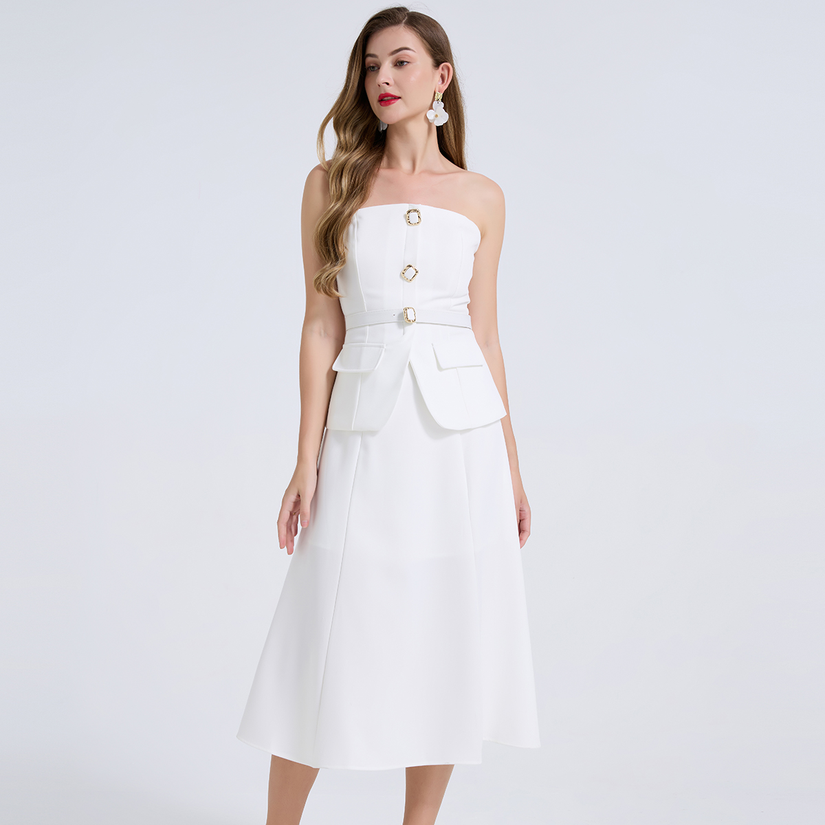Dwuczęściowy Zestaw Damski Ele – Women Formal Wear For Meeting recenzja i cena