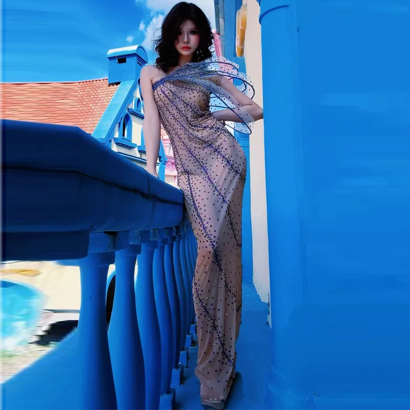Luksusowa długa suknia z dżeta – Women Formal Wear Photoshoot recenzja i cena