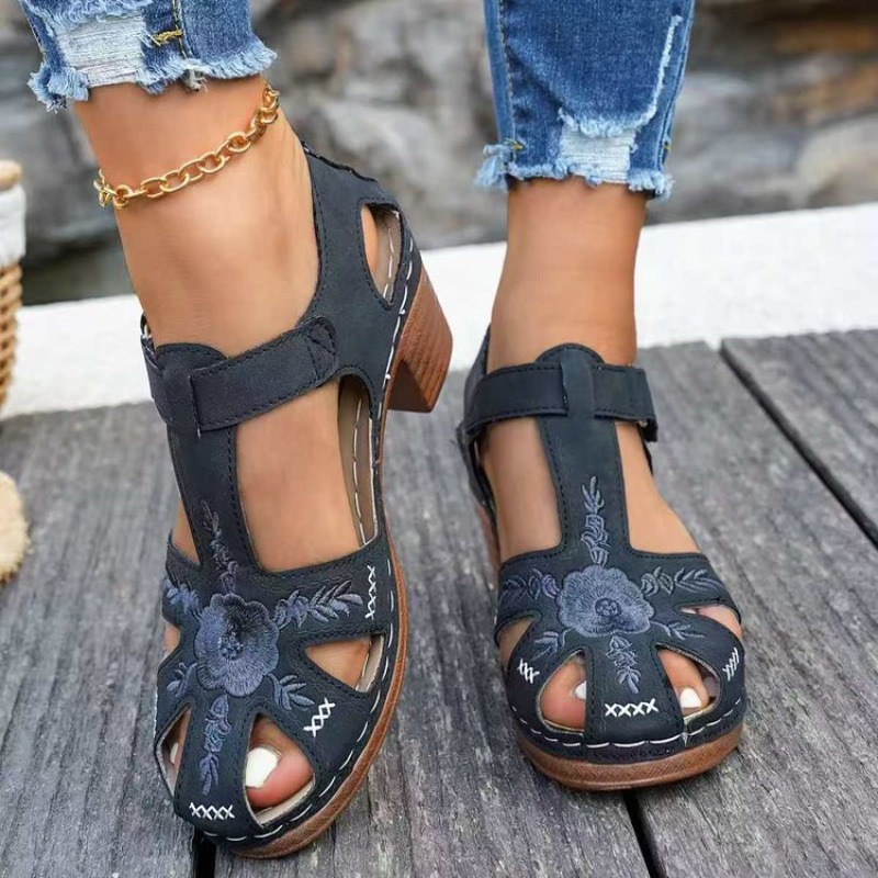 Damskie sandały na średnim obc – Formal Women Daily Wear Sandals recenzja i cena