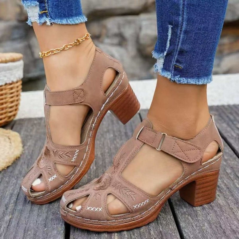 Damskie sandały na średnim obc – Formal Women Daily Wear Sandals recenzja i cena