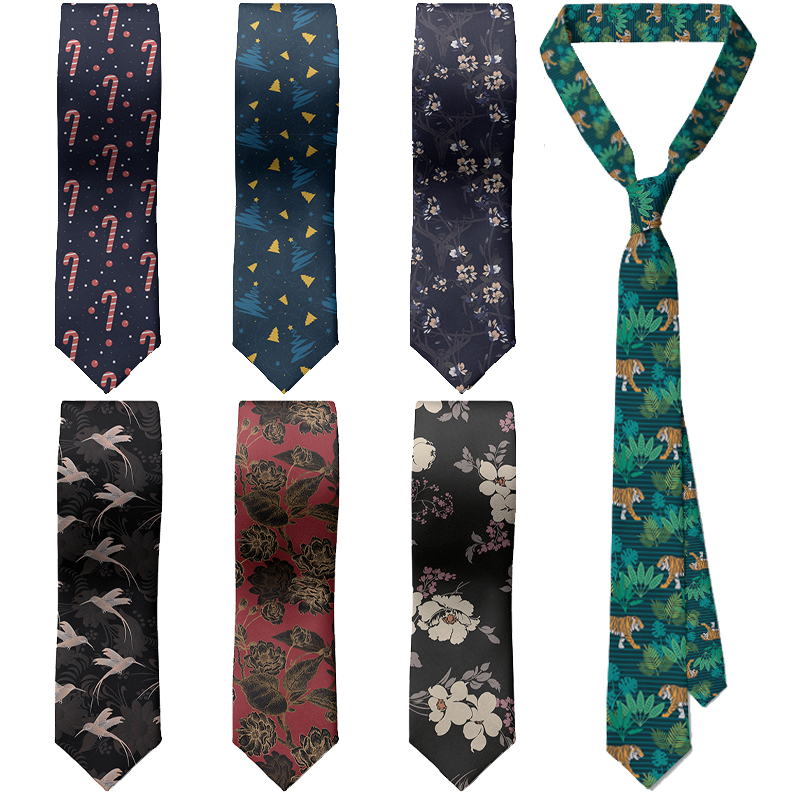 Męski Slim Fit krawat z nadruk – Women'S Holiday Formal Wear recenzja i cena