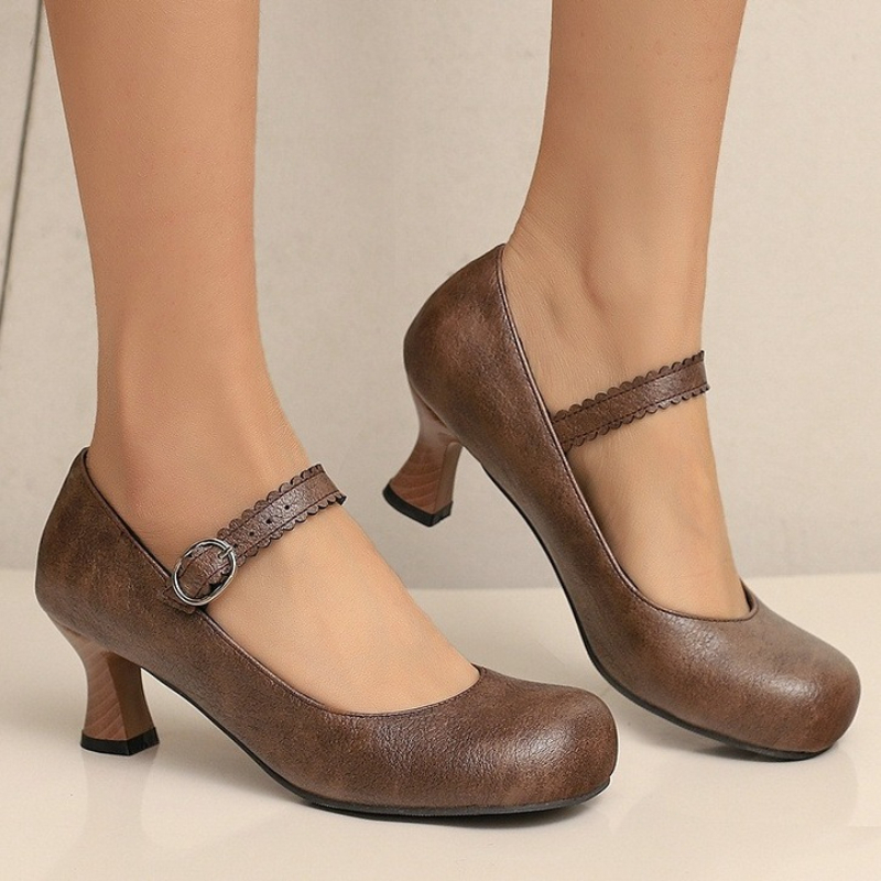Damskie retro czółenka Mary Ja – Women Formal Wear With Shoes recenzja i cena