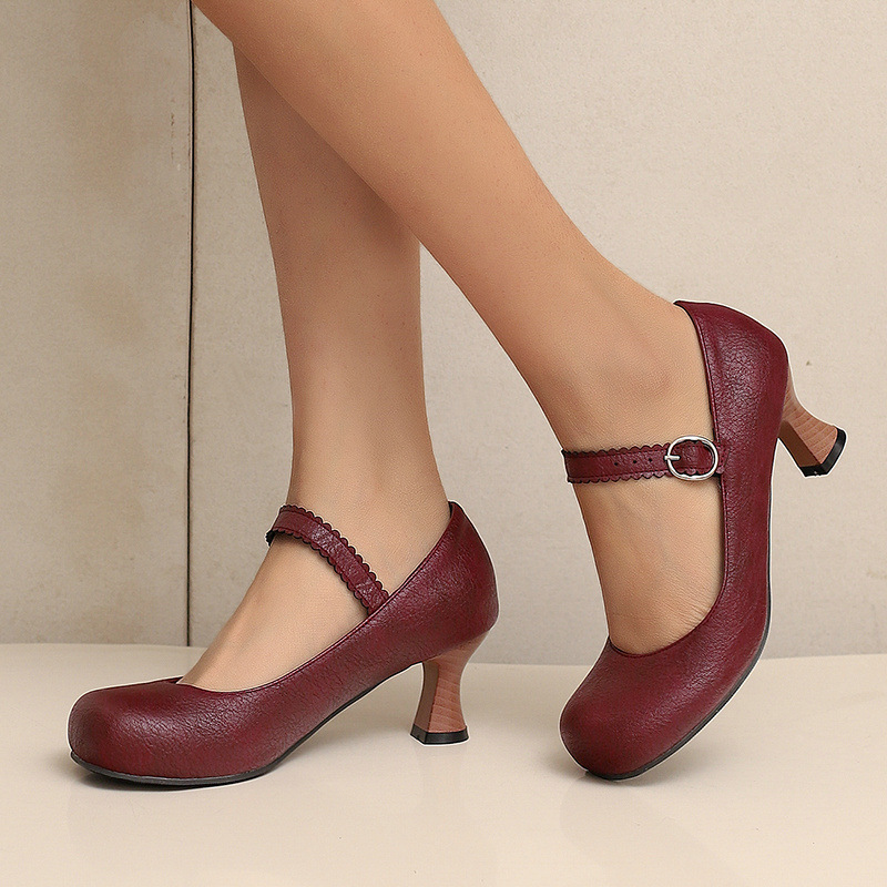 Damskie retro czółenka Mary Ja – Women Formal Wear With Shoes recenzja i cena