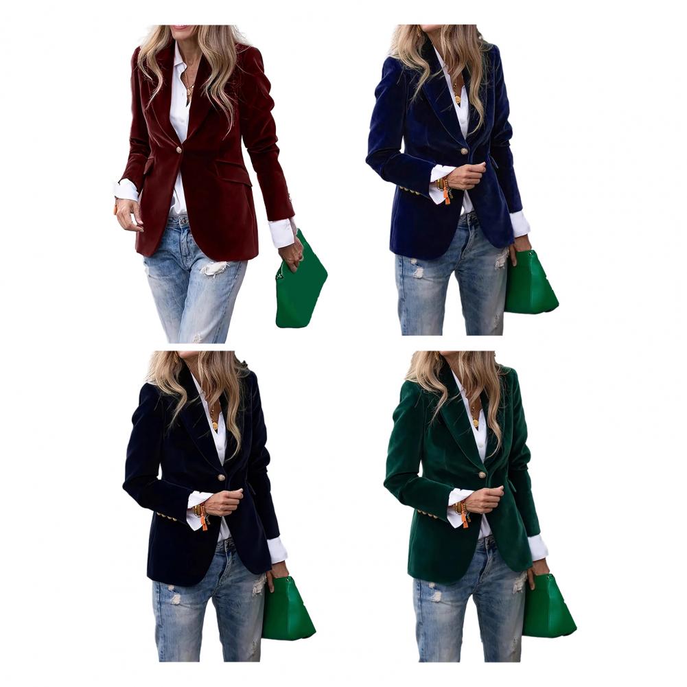 Aksamitne, duże rozmiary, dams – Women Formal Wear With Blazer recenzja i cena