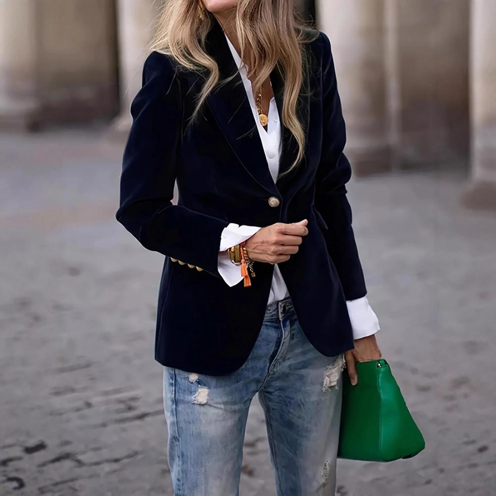 Aksamitne, duże rozmiary, dams – Women Formal Wear With Blazer recenzja i cena