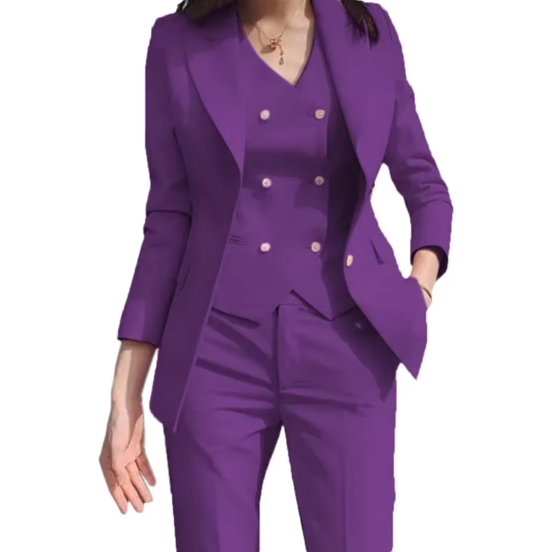 Luksusowy damski garnitur w ko – Women Formal Wear Vest recenzja i cena