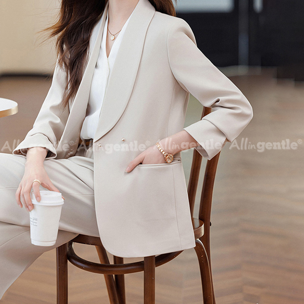 Damski garnitur biurowy 2-częś – Blazer Set Women Formal recenzja i cena