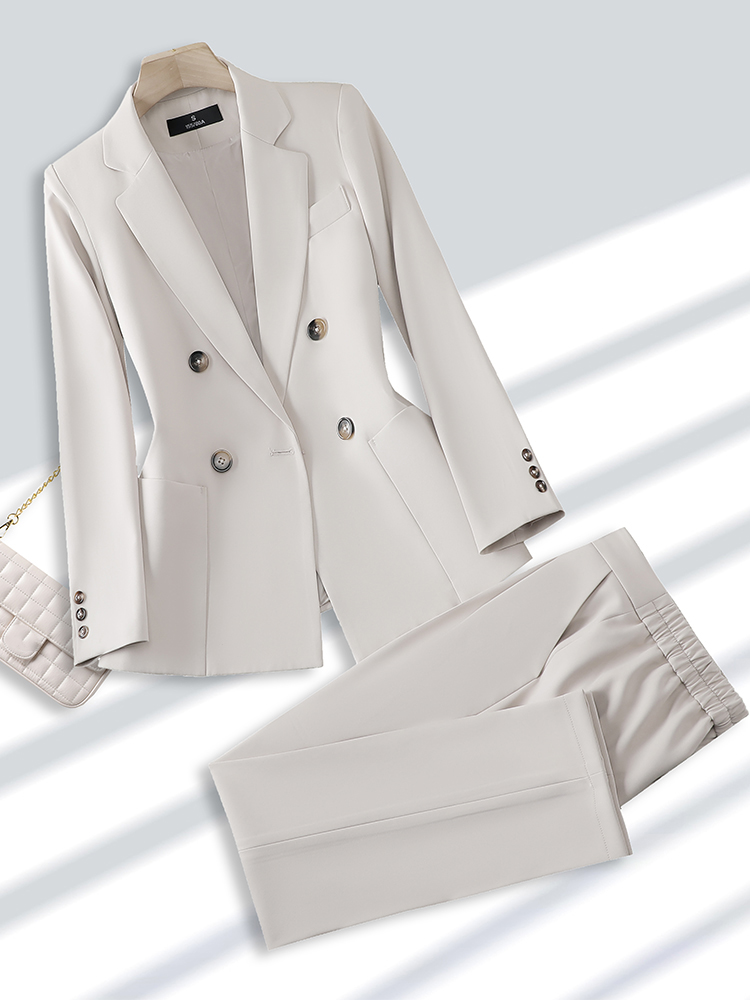 Modny damski garnitur ze spodn – Women Formal Wear With Blazer recenzja i cena