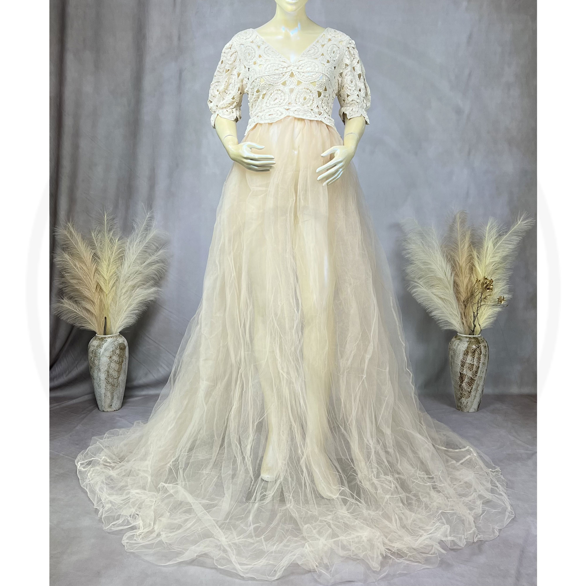 Don & Judy Bohe krótkie rękawy – Women Formal Wear Photoshoot recenzja i cena