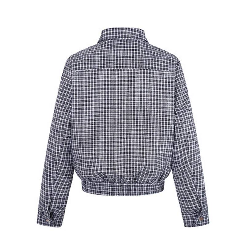 Męska kurtka z klapami w kratę – Tailored Coat Wool recenzja i cena