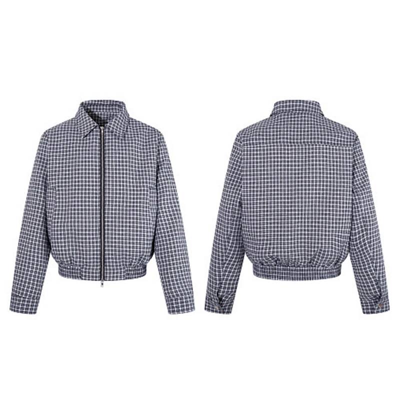 Męska kurtka z klapami w kratę – Tailored Coat Wool recenzja i cena