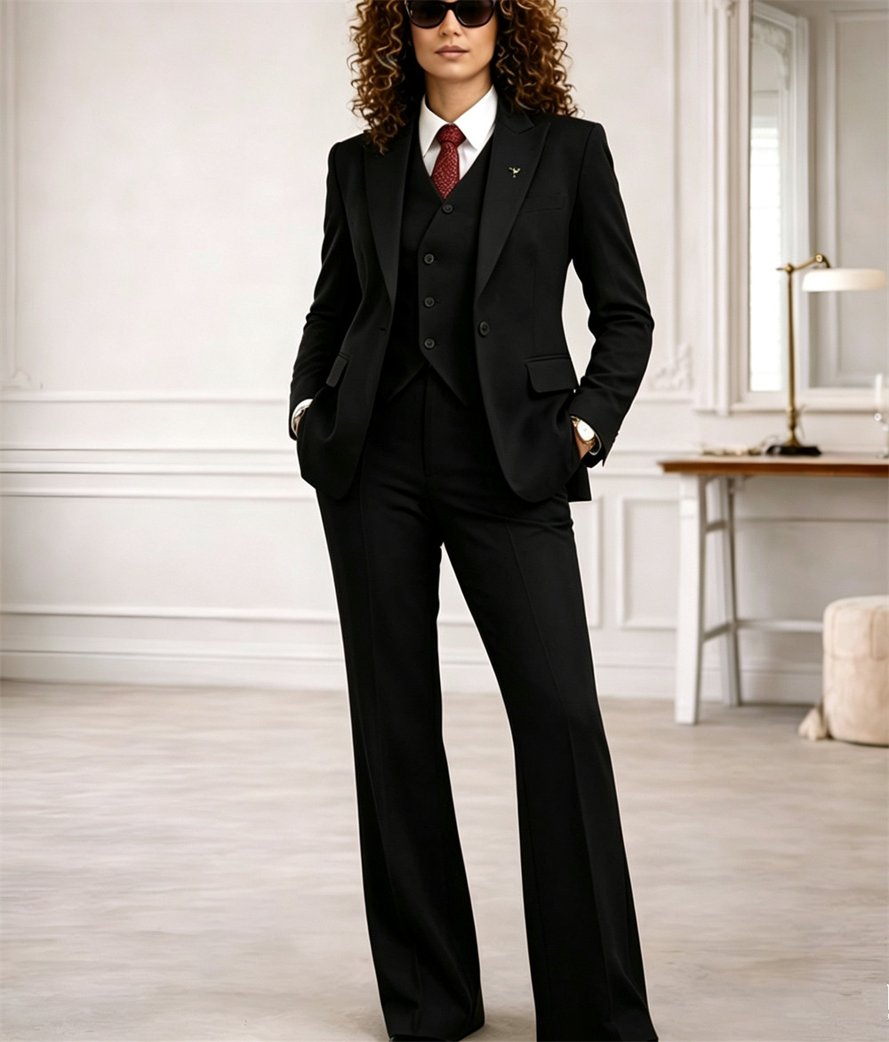 Damskie garnitury Rust, 3-częś – Women Formal Wear Vest recenzja i cena