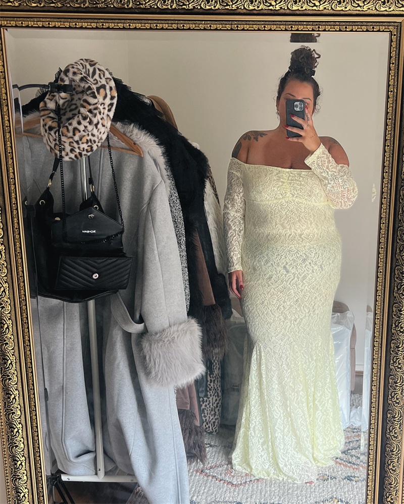 Koronkowa sukienka ciążowa na  – Women'S Holiday Formal Wear recenzja i cena