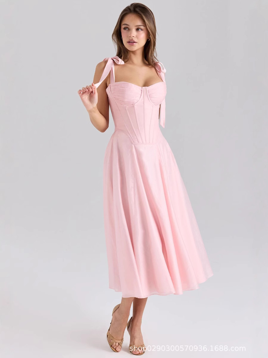 Seksowna Różowa Sukienka Balow – Women'S Holiday Formal Wear recenzja i cena