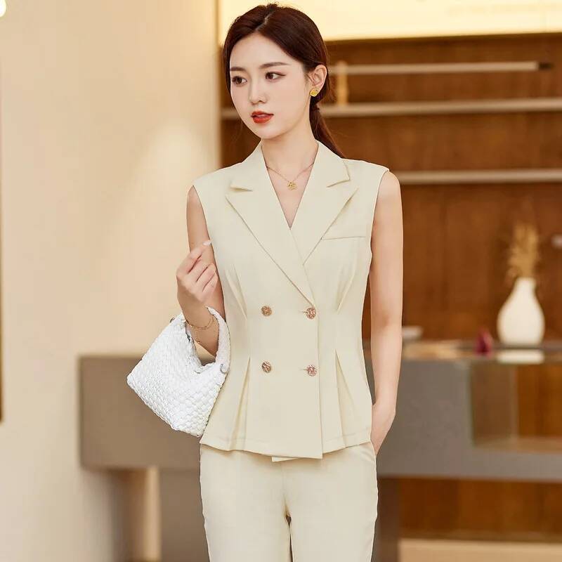 Eleganckie damskie garnitury z – Women Formal Wear Vest recenzja i cena