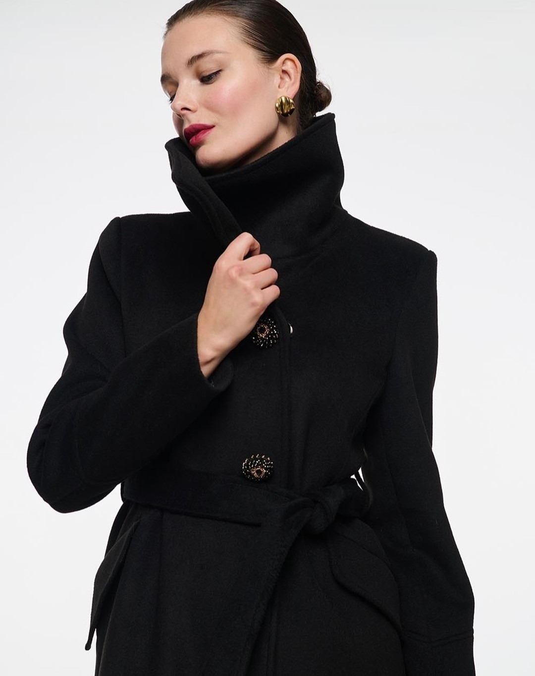Damski płaszcz wełniany w styl – Women'S Formal Wear Plus Size recenzja i cena