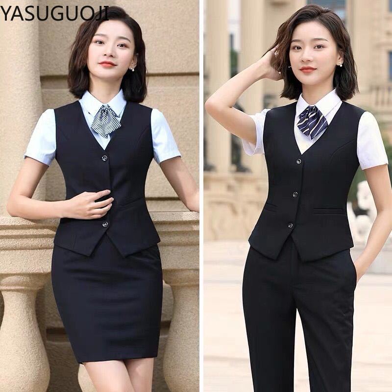YASUGUOJI elegancka moda damsk – Women Formal Wear Vest recenzja i cena