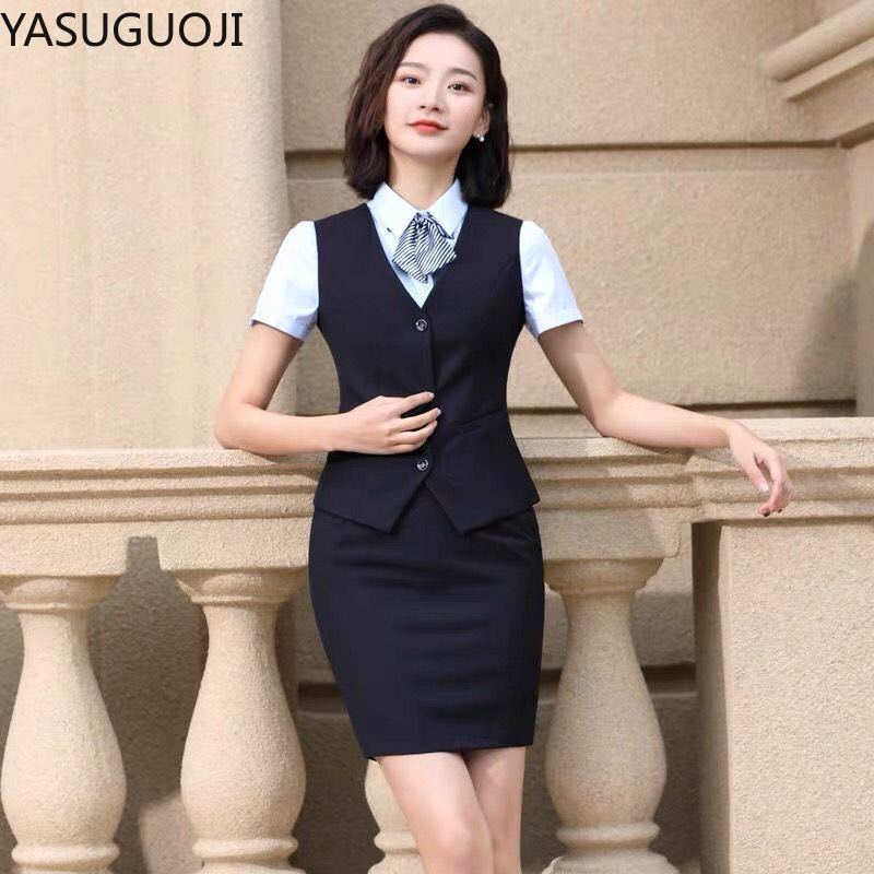 YASUGUOJI elegancka moda damsk – Women Formal Wear Vest recenzja i cena