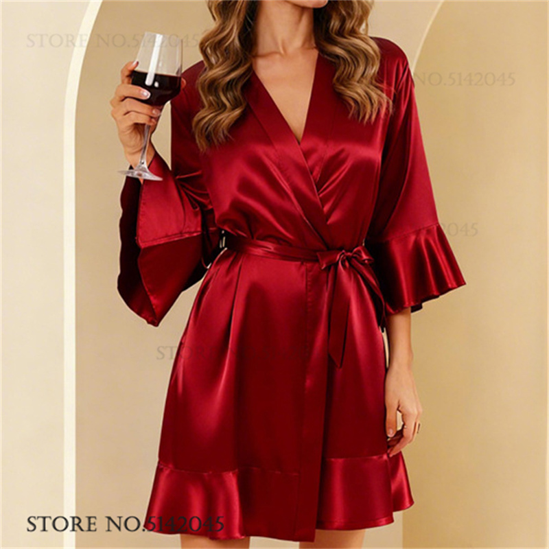 Jedwabna satynowa biała szata  – Women'S Formal Wear Wedding recenzja i cena